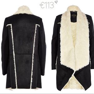 River Island Waterfall Coat